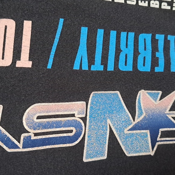 Vintage N’Sync Celebrity Tour 2002 Tour Tshirt Made In USA Size L Band Tshirt - Picture 8 of 11